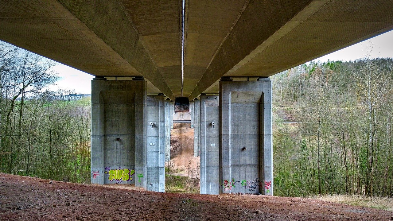 highway bridge, pier, highway-4916168.jpg